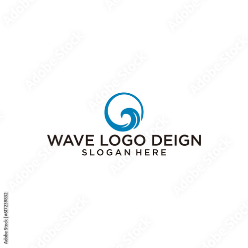 wave logo deign