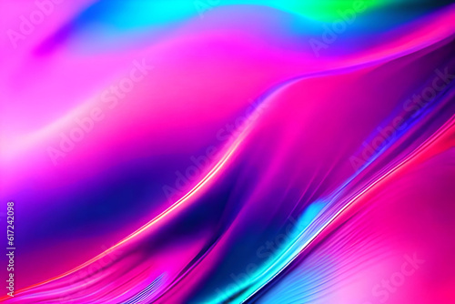 Neon colors flow  grainy texture effect  purple pink blue color gradient background