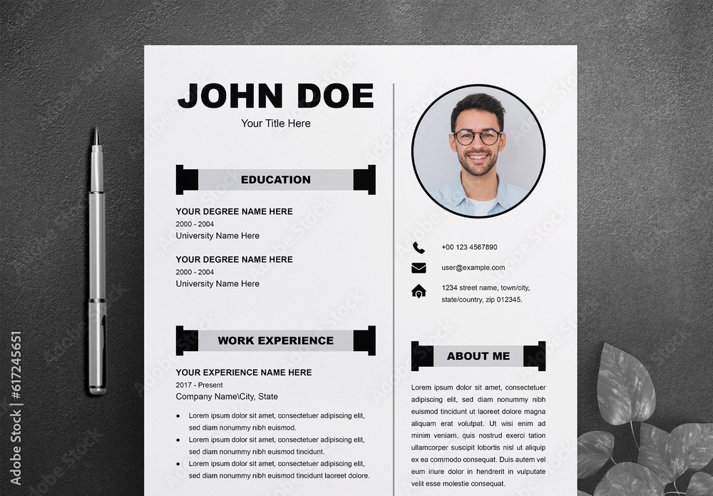 Innovative Resume Design Stock - 1000 F 617245651 OPHBk80okCKi728MlhEZ0lwq8SyirNta