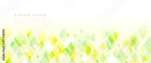 Abstract background with many diamonds (yellow)