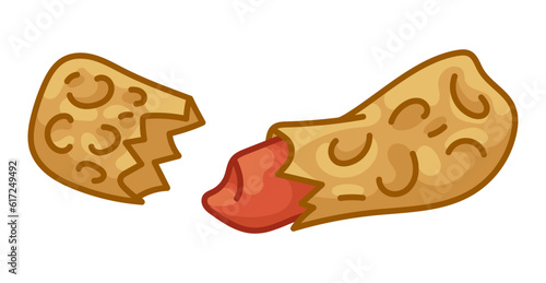 Peanut Nut Sticker