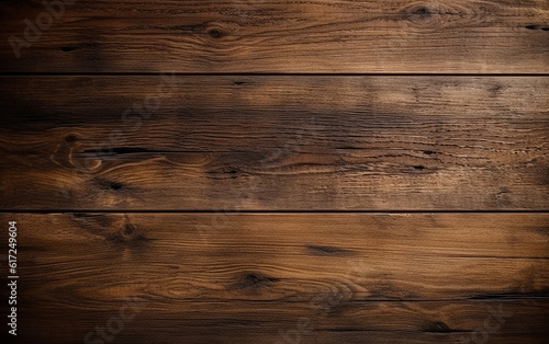 Close-up wood texture background. Generative AI