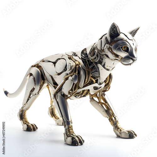metal cat robot prototype © ITrWorks