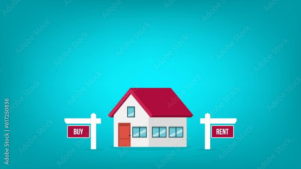 Buy or rent a house	