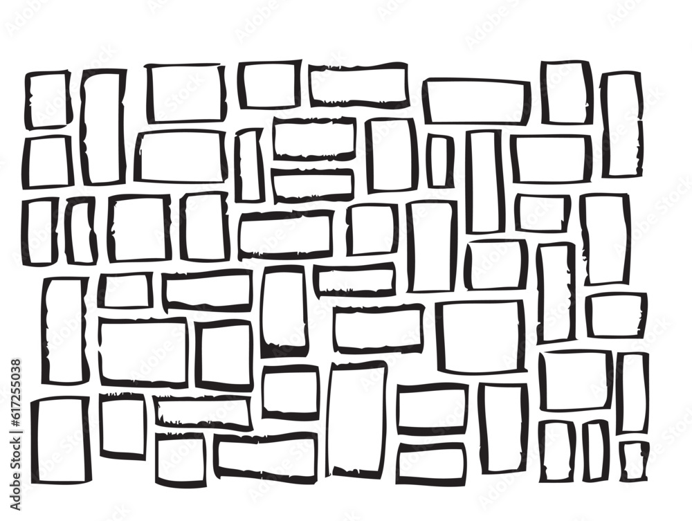 black and white rectangles black and white rectangles