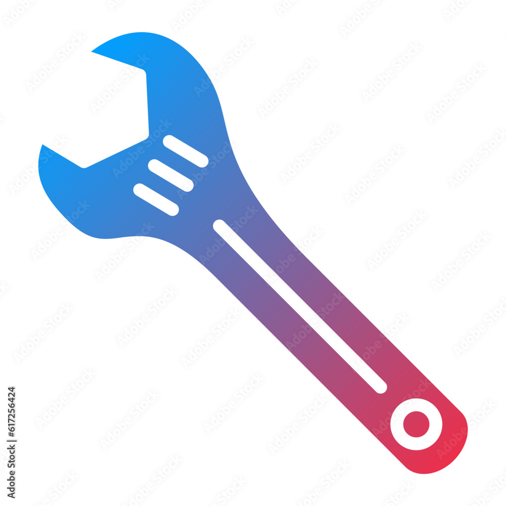 Vector Design Wrench Icon Style Vector Design Wrench Icon Style