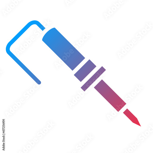 Vector Design Soldering Iron Icon Style