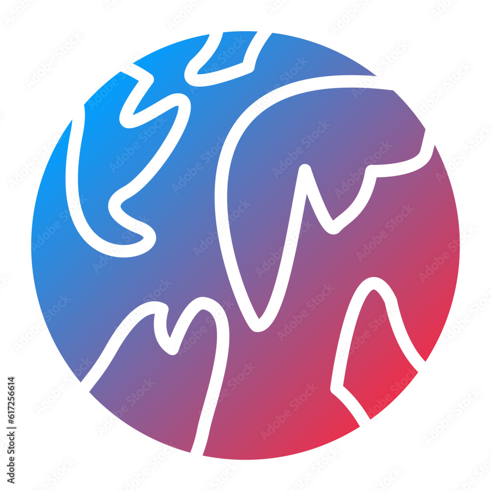 Fototapeta premium Vector Design Globe Icon Style