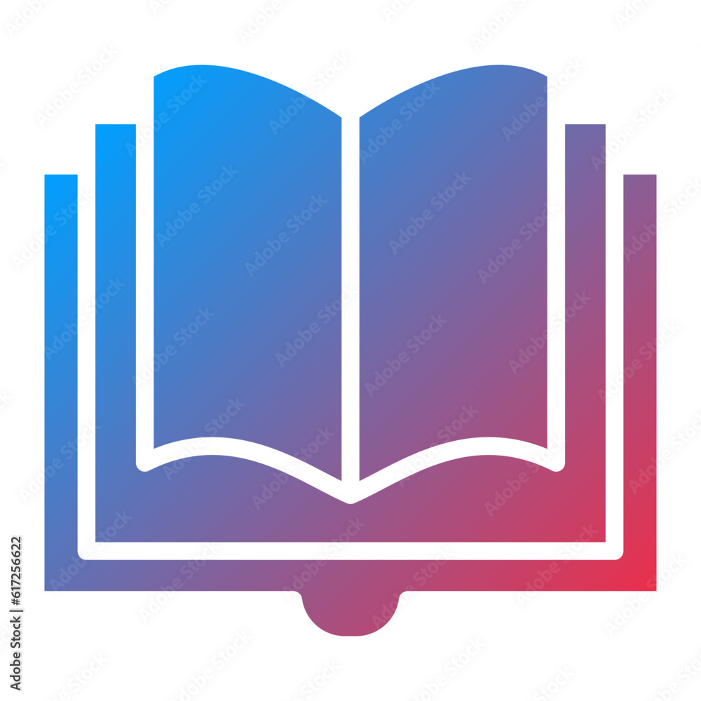 Vector Design Open Book Icon Style Vector Design Open Book Icon Style