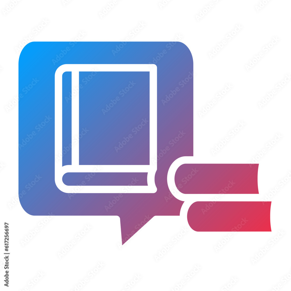 Vector Design Library Chat Icon Style Vector Design Library Chat Icon Style