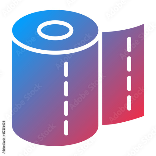 Vector Design Tissue Roll Icon Style