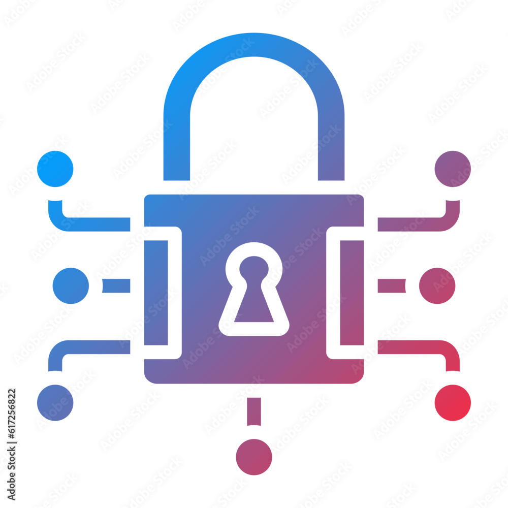 Vector Design Data Encryption Icon Style Vector Design Data Encryption Icon Style