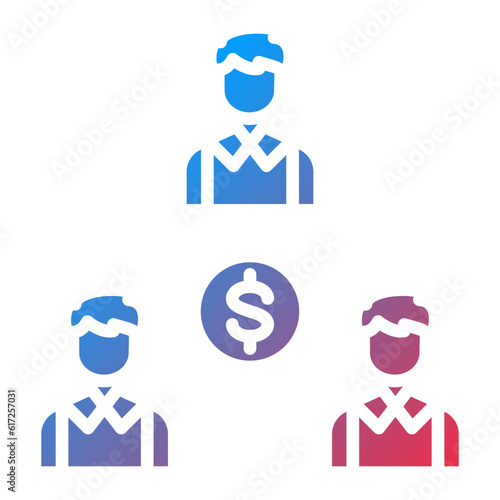 Vector Design Crowdfunding Icon Style