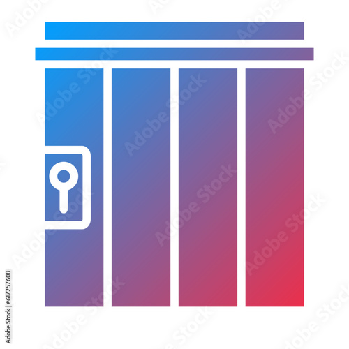 Vector Design Jail Icon Style