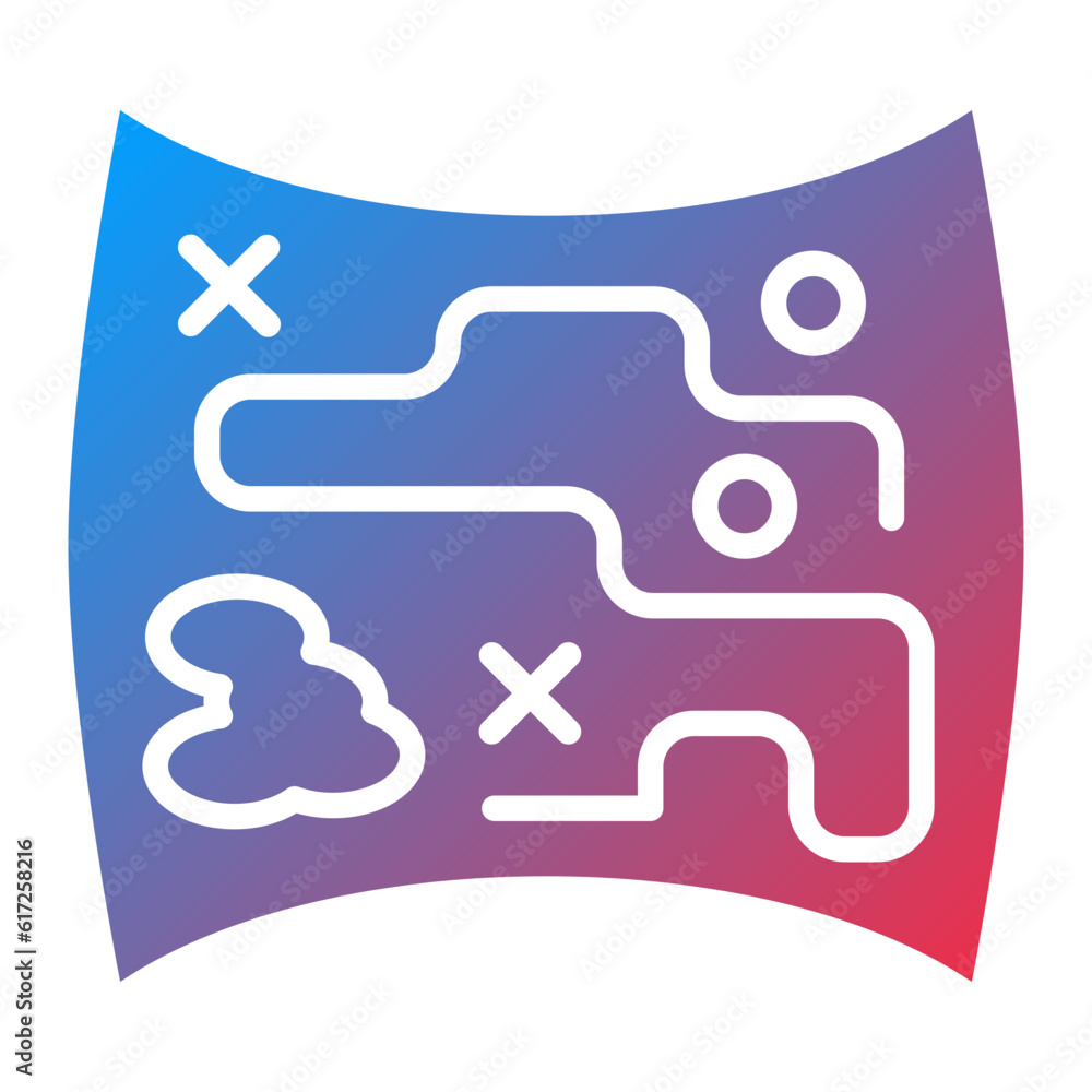 Vector Design Map Icon Style Vector Design Map Icon Style