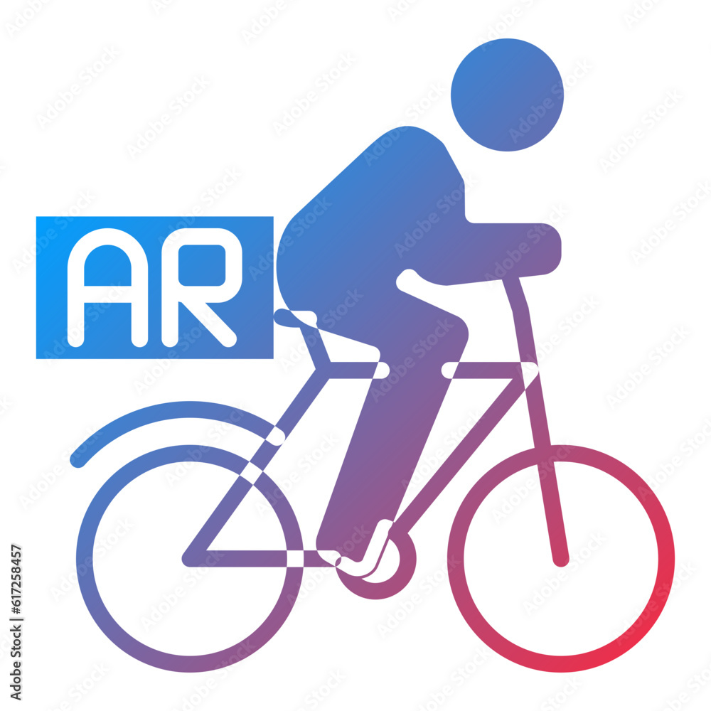 Obraz premium Vector Design Ar Racing Icon Style