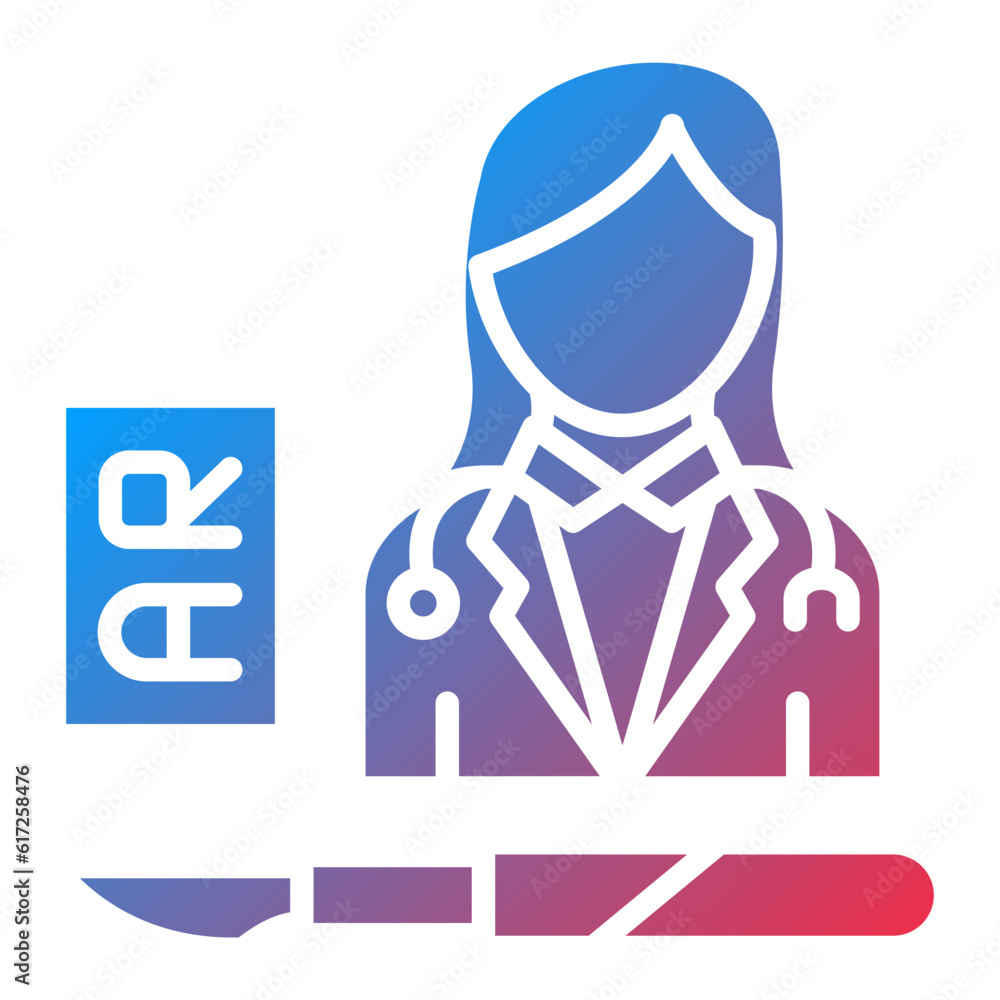 Vector Design Ar Surgery Icon Style Vector Design Ar Surgery Icon Style