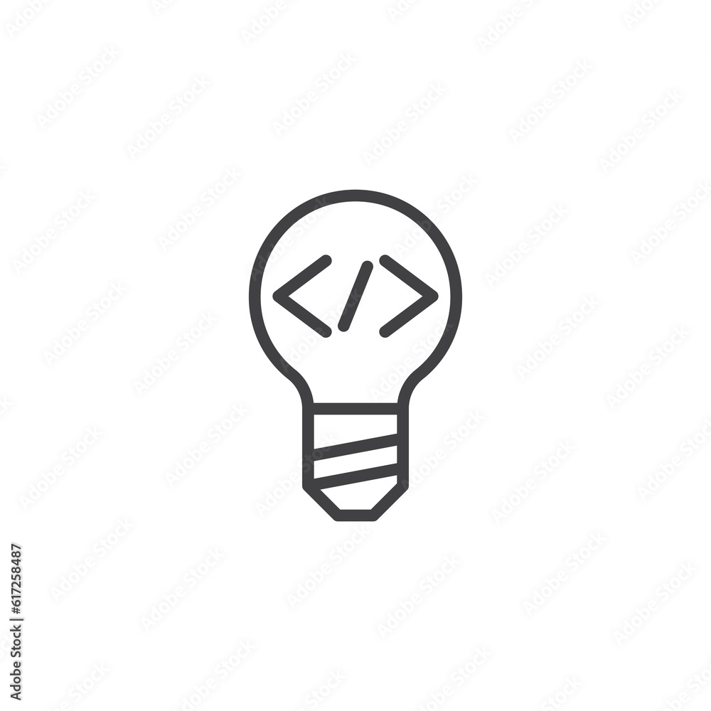 Business development line icon Business development line icon