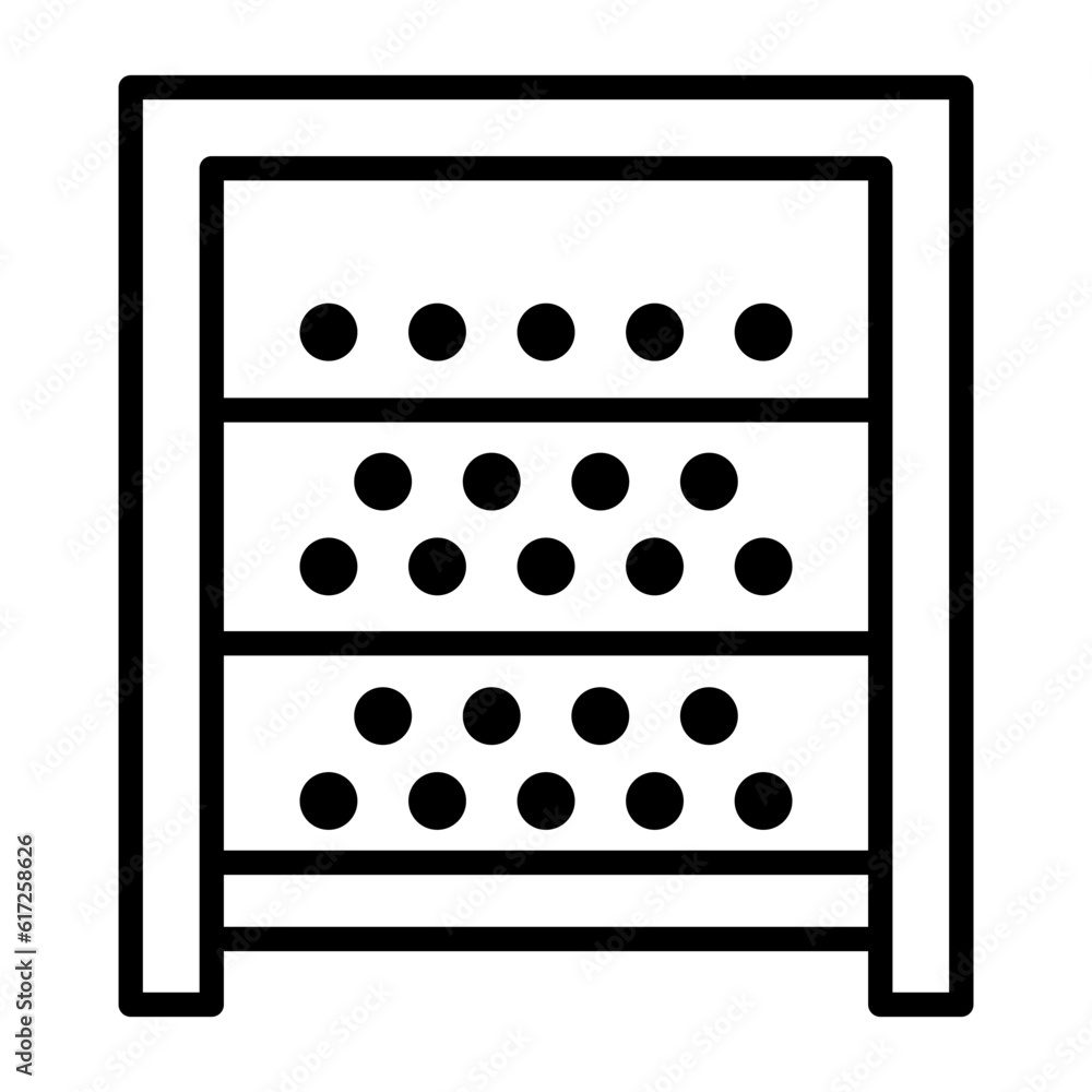 Wine cellar icon Wine cellar icon