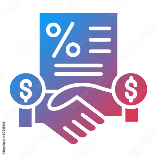 Vector Design Down Payment Icon Style