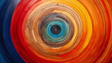 Ripple Effect: An abstract image of concentric circles expanding outward, symbolizing how small acts of social responsibility can create a far-reaching positive impact | generative ai