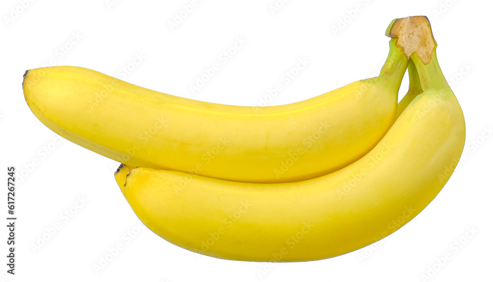 Bunch of bananas isolated on  transparent background PNG image