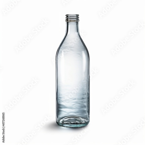 Wallpaper Mural Crystal Clarity: Captivating Clear Bottle Imagery For Generative AI Torontodigital.ca