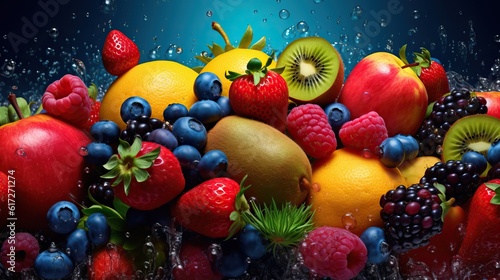 fruit  food  strawberry  fresh  fruits  healthy  apple  orange  red  berry  isolated  grapes  grape  