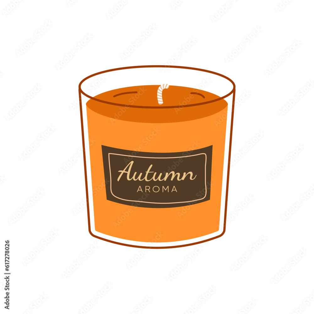 Wax or paraffin aromatic candle for aroma therapy isolated on white background Wax or paraffin aromatic candle for aroma therapy isolated on white background