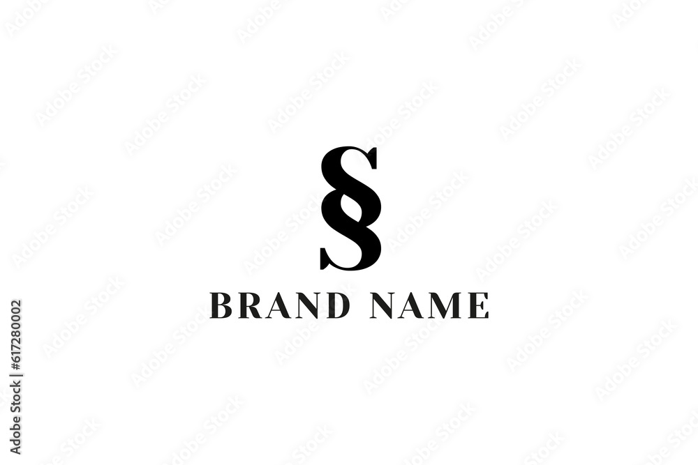Letter s monogram logo vector icon illustration Letter s monogram logo vector icon illustration