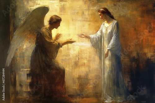 Annunciation God is with us photo