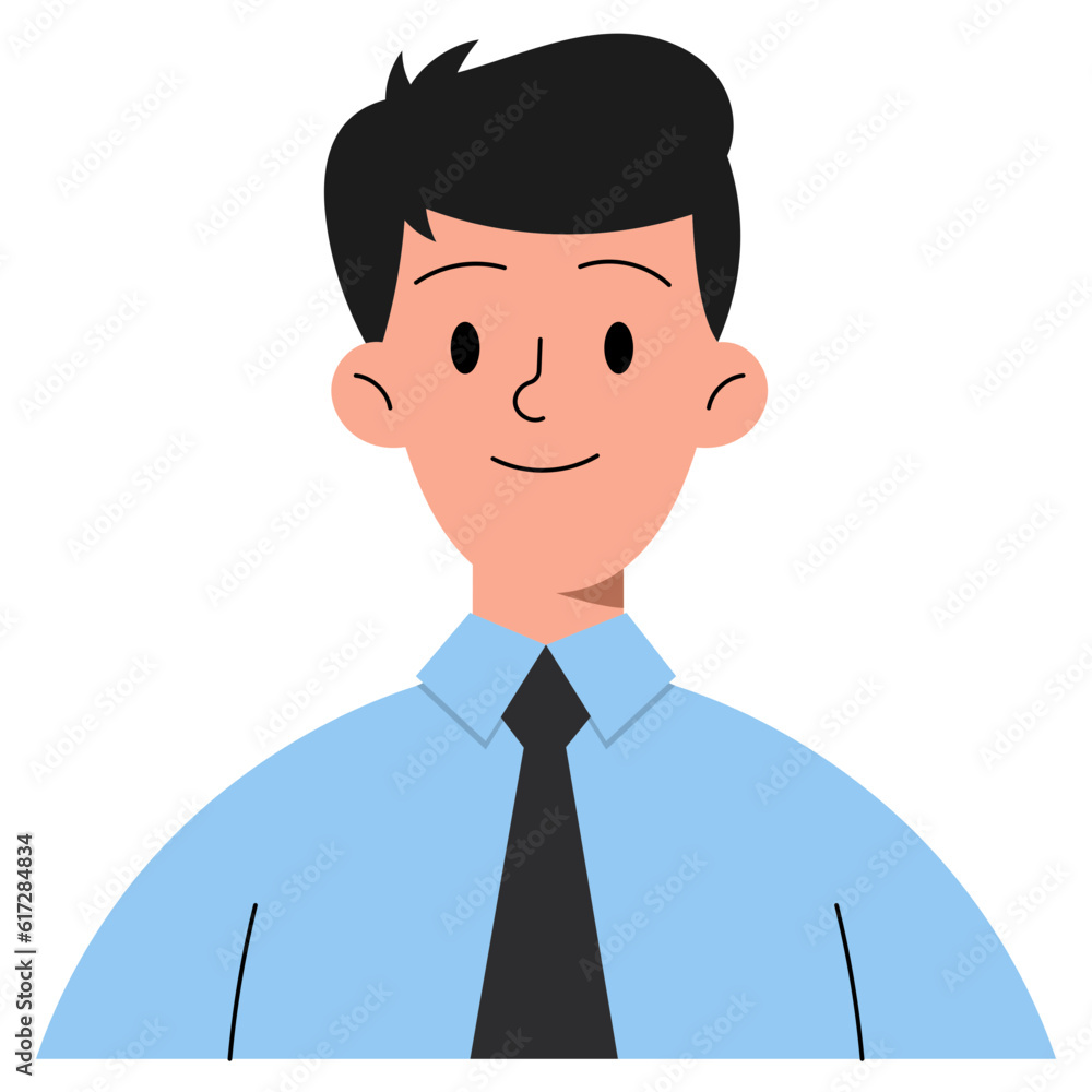 Businessman Avatar Illustration Businessman Avatar Illustration