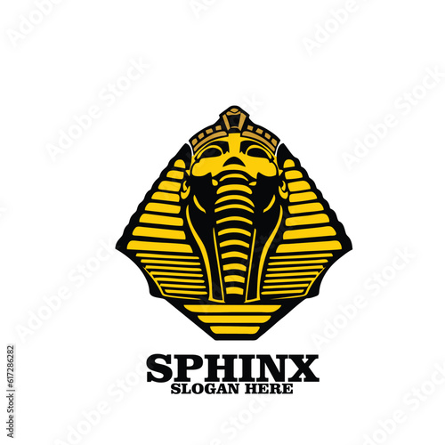Design logo icon mascot character sphinx