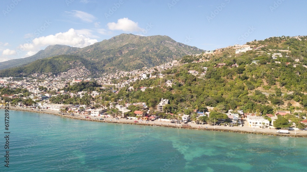 An Aerial, Overwater View of Cap-Haitien's Famous 