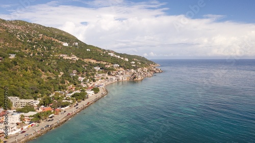 An Aerial Overwater View of "the Boulevard" and in the Direction of Fort Picolet - Cap-Haitien, Haiti