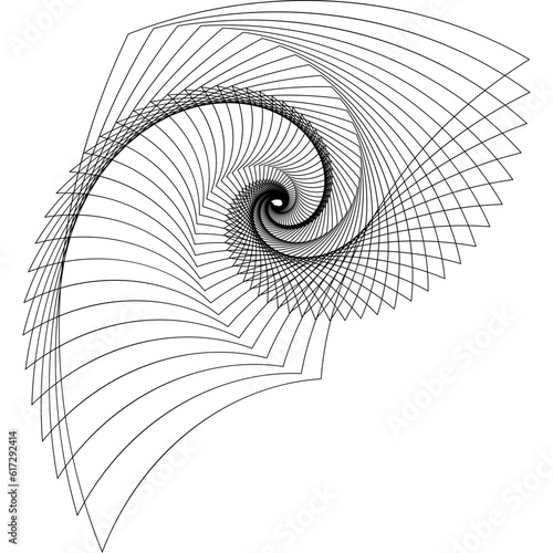 abstract spiral background