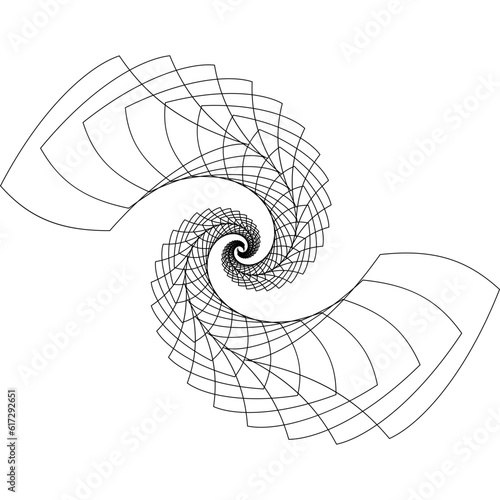 abstract spiral background