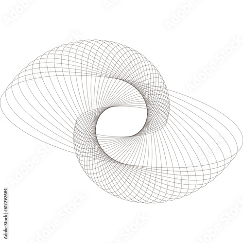 abstract spiral shape