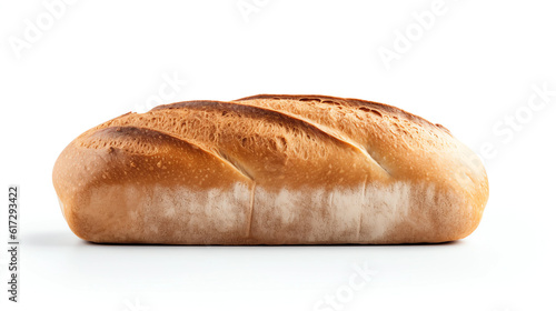 Bread on a white background 
