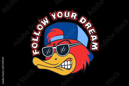 animated character streetwear design