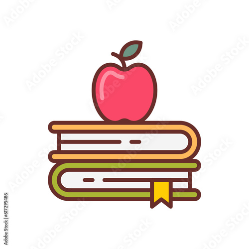 Knowledge icon in vector. Illustration