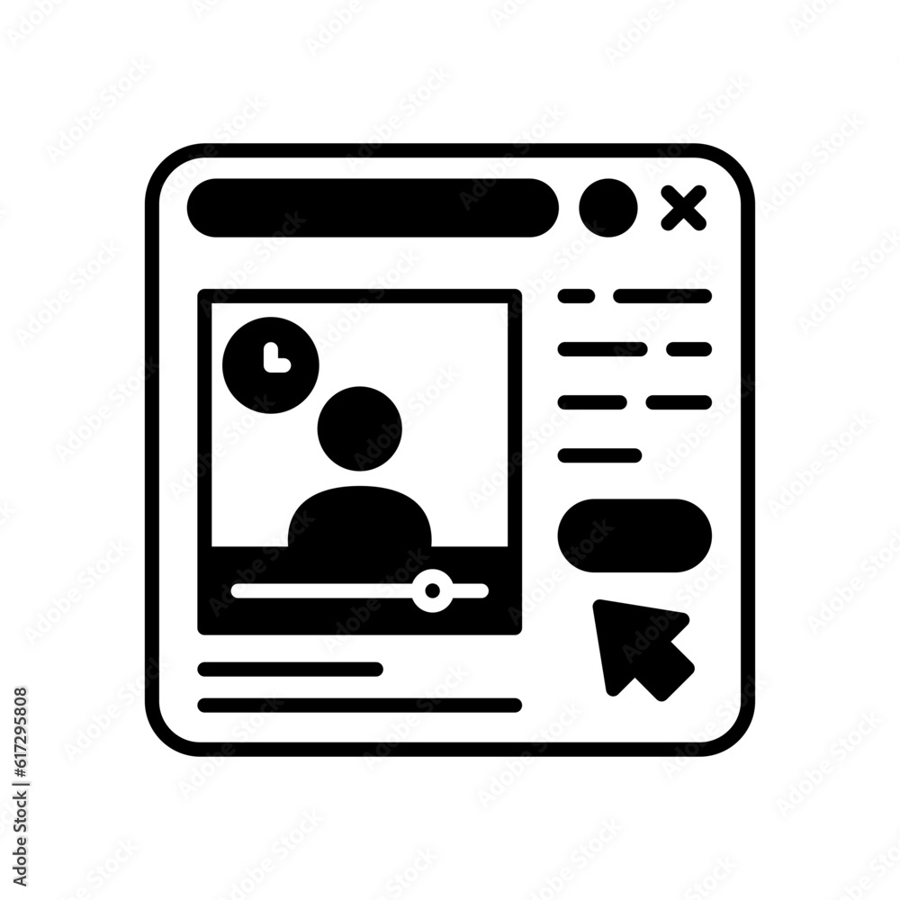 Online Training icon in vector. Illustration Online Training icon in vector. Illustration
