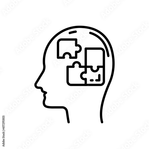 Conscious Mind icon in vector. Illustration