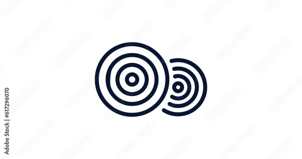 hay bale icon. Thin line hay bale icon from agriculture and farm collection. Outline vector isolated on white background. Editable hay bale symbol can be used web and mobile hay bale icon. Thin line hay bale icon from agriculture and farm collection. Outline vector isolated on white background. Editable hay bale symbol can be used web and mobile