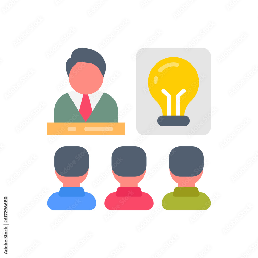 Group Mentoring icon in vector. Illustration Group Mentoring icon in vector. Illustration