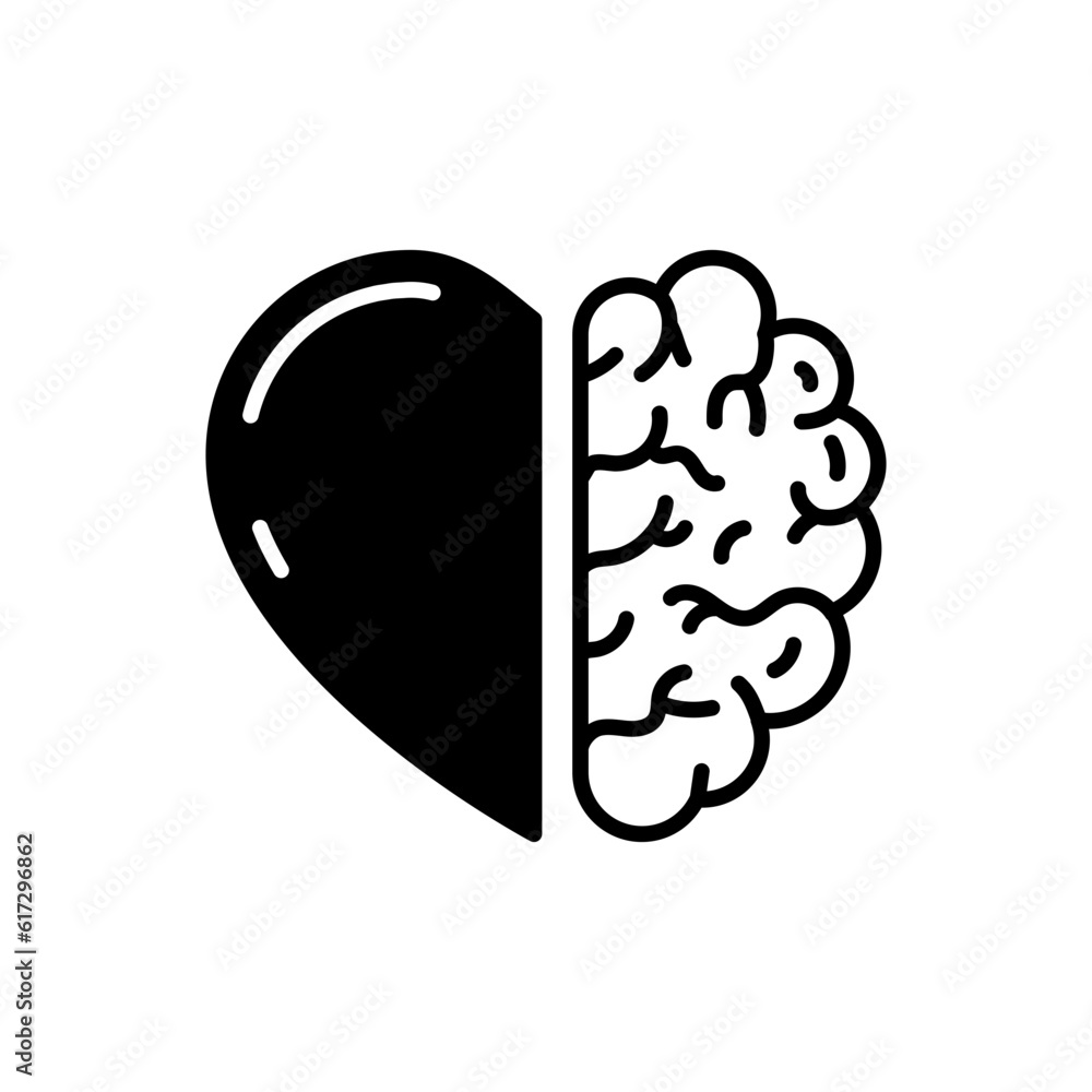 Emotional intelligence icon in vector. Illustration Emotional intelligence icon in vector. Illustration