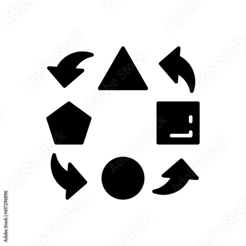 Adaptability icon in vector. Illustration