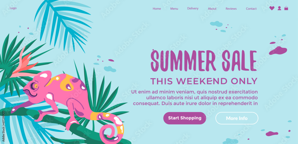 Summer sale this weekend only, start shopping