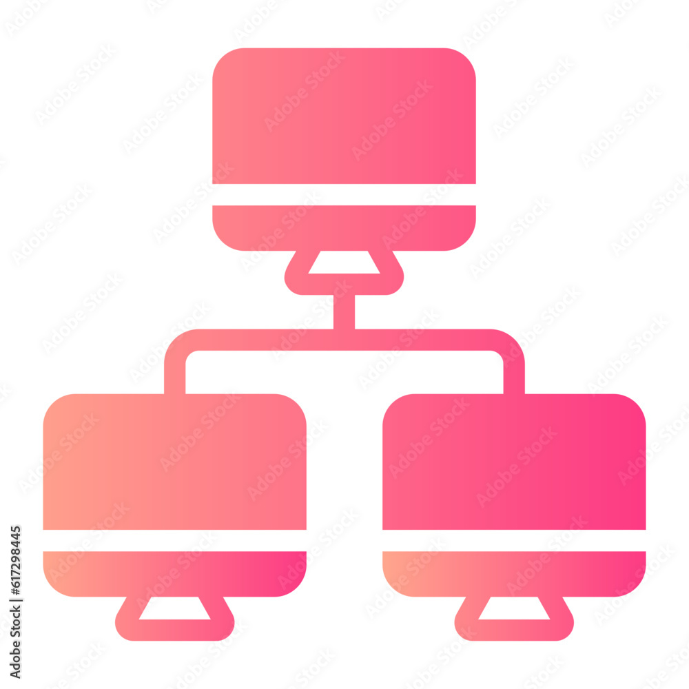 network gradient icon network gradient icon