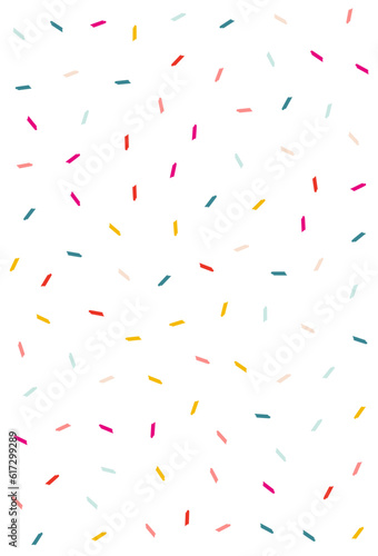 Color Paint Top Vector White Background. Festive